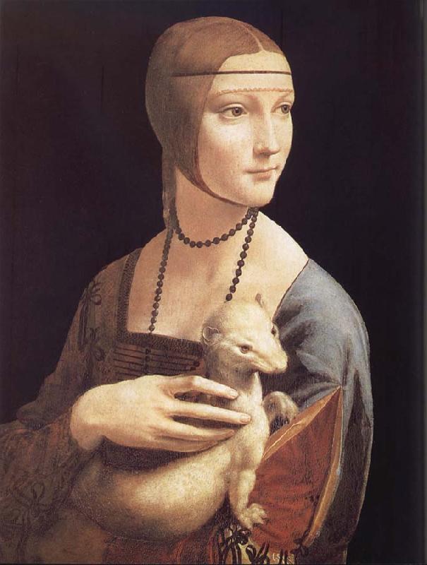 Leonardo  Da Vinci Lady with Emine